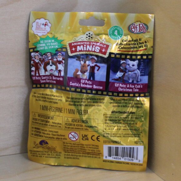 The Elf On The Shelf Mini Elf Pets Series 4 Sealed Mystery Blind Bag - Picture 2 of 4